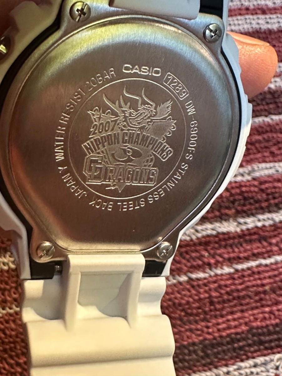 CASIO G-SHOCK DW-6900FS 2007 Chunichi Dragons watch dw6900