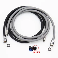 Kitchen Replacement Faucet Hose Quick Connect Pull Out Hose Nylon Hose Tube