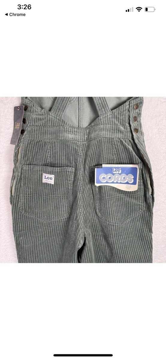 80s USA製 Lee 046-1521 Corduroy Overall 80s Lee Corduroy