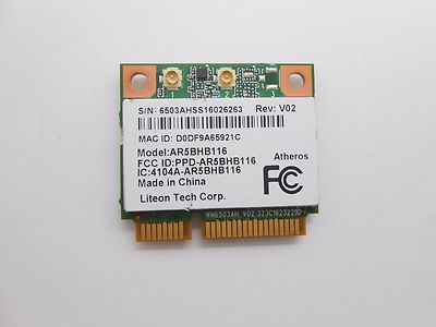 DNXA-116 AR5BHB116 AR9382 DUAL BAND 2.4GHz 5GHz 2X2 802.11 a/b/g/n HS SoC mPCIe