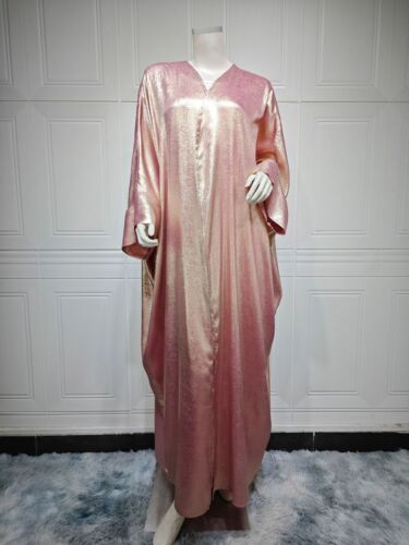 Open Kaftan Abaya Women Cardigan Long Dress Modest Kimono Muslim Robe Arab Gown - Picture 60 of 72