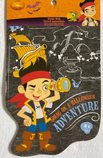Disney Jake the Pirate Halloween Sticker Book NEW