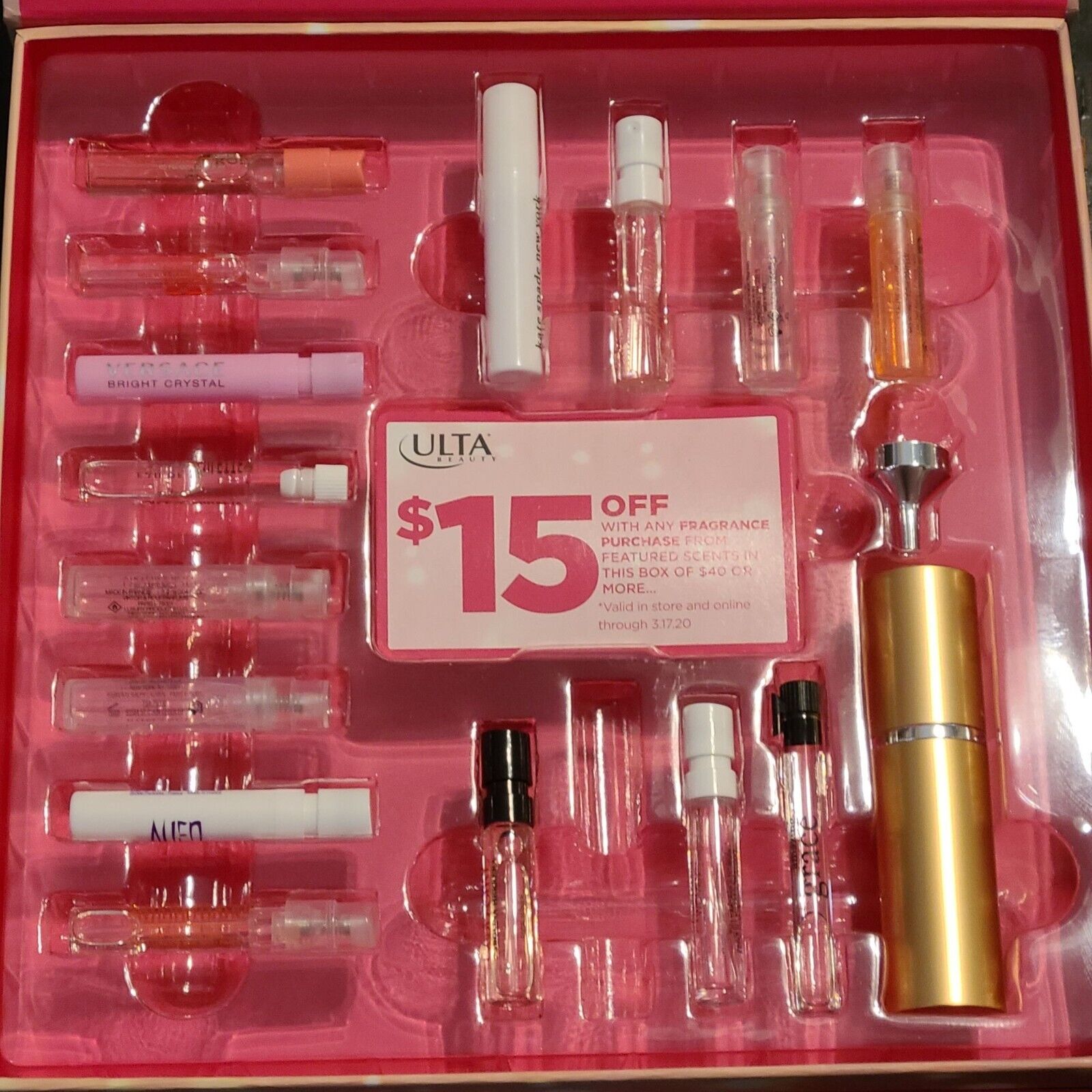 ULTA+Beauty+to+All+a+Glam+Night+Fragrance+Set+16+Minis+Atomizer for sale  online