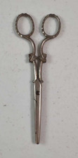 Vintage Graef Schmidt Scissor Leafs Decorative Craft Cutting Tool Silver Germany