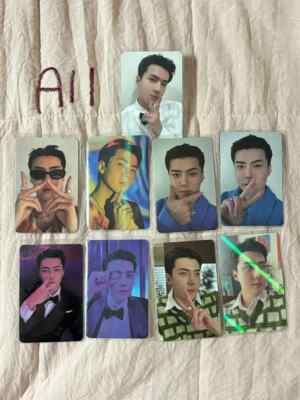 EXO sehun Cream Soda photo card unreleased photocard Scents Batch
