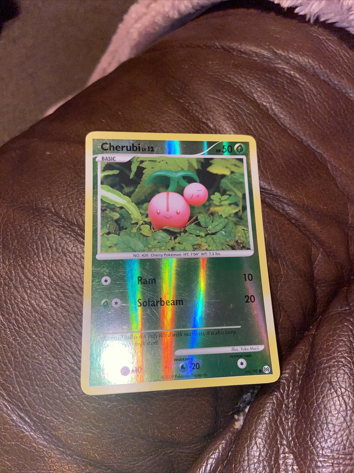 Cherubi - 60/99 - Common Reverse Holo VLP Platinum: Arceus ZRG