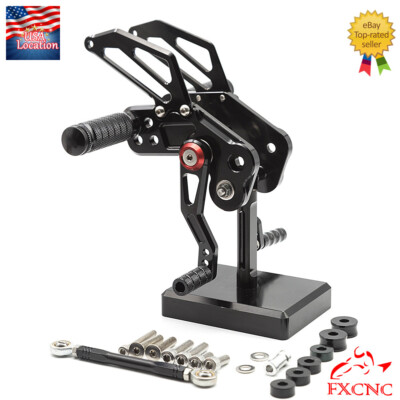 Pe￼￼￼chan For Kawasaki Z125 Pro 2016-2021 CNC Rearset Footpeg Pedals Set