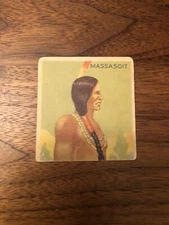 1933 Goudey Indian Gum Massasoit #32