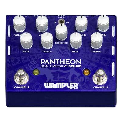 Wampler Dual Pantheon Deluxe Overdrive Pedal | eBay