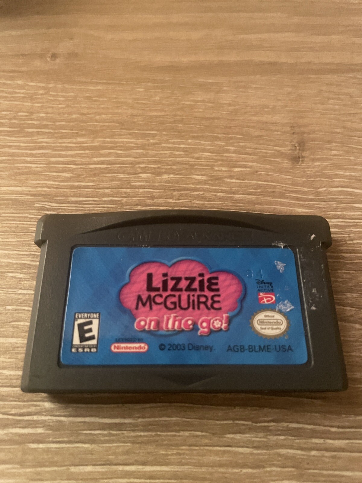 Lizzie McGuire: On the Go (Nintendo Game Boy Advance, 2003) -