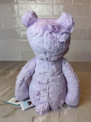 Jellycat Bashful Hippo - NWT New With Tags - Lavender Animal