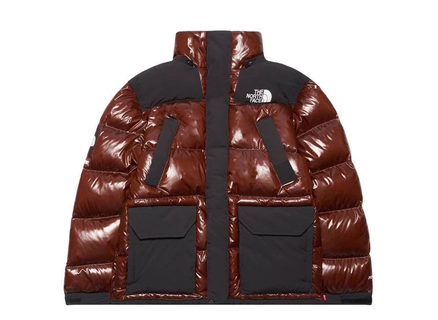 Parka Supreme The North Face 700 Fill Down marron