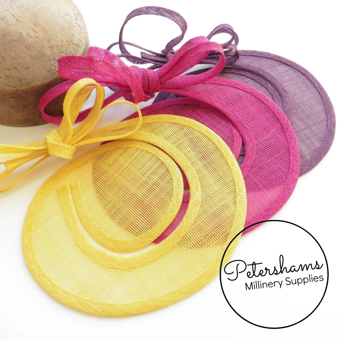 Sinamay Swirl - Make an Instant Fascinator for Hat Making and Millinery!