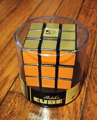 Genuine Rubik s Cube 50th Anniversary Special *Gold* Edition Factory Sealed 