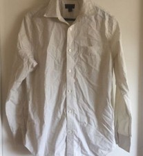 Banana Republic Men's Medium 15-15 1/2 Slim Fit Button Up Dress Shirt