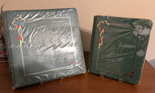 Creative Memories 12x12 and 8x10 Green Holly Christmas Holiday Albums ea 15 Page