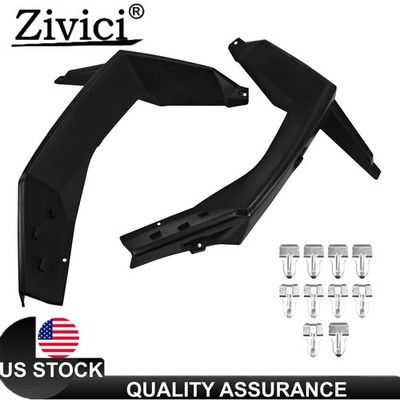 Front L+R Fender Flares Set For 14-23 Polaris RZR 1000 900 Turbo XP 5439760-070