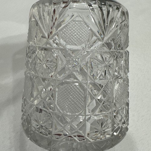 American Brilliant Period ABP Cut Glass Decanter 10.5” Made in the USA Read - Picture 3 of 13
