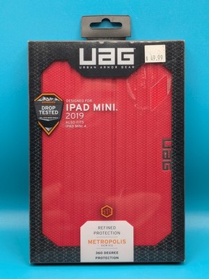 UAG Urban Armor Gear Metropolis Red Case For iPad Mini 4th Gen 2019
