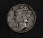 1926 S Mercury Dime Fine  Cleaned Lot 5415