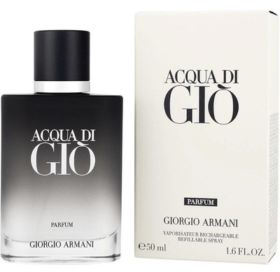 Acqua Di Gio by Giorgio Armani for Men 1.6 oz Parfum Spray Sealed