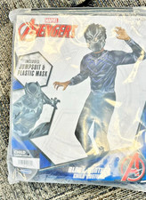 Kids Boys - Marvel Avengers Black Panther Costume Size Large 12-14