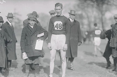 Potter University Cornell Gewinner Intercollegiate Cross Country - 1914 Foto 