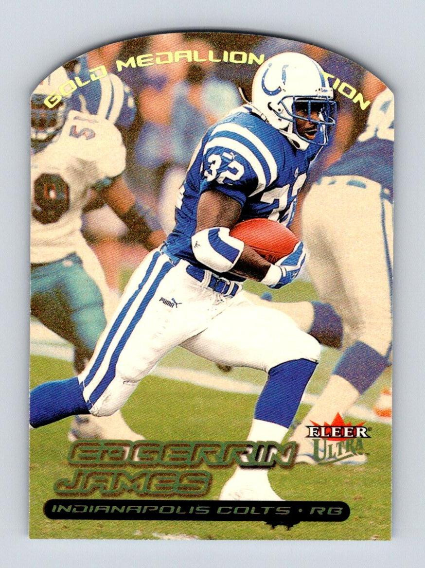 2000 Ultra Gold Medallion #120G Edgerrin James