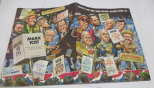 1976 MARX TOYS Catalog JACK DAVIS ART Johnny West BIG WHEEL Playsets CM5882