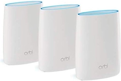 NETGEAR Orbi RBK53S AC3000 Tri-Band Whole Home Mesh WiFi System (3-Pack)