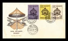 Dr Jim Stamps Vatican City 1963 Sede Vacante MCMLXIII 3v Set First Day Cover