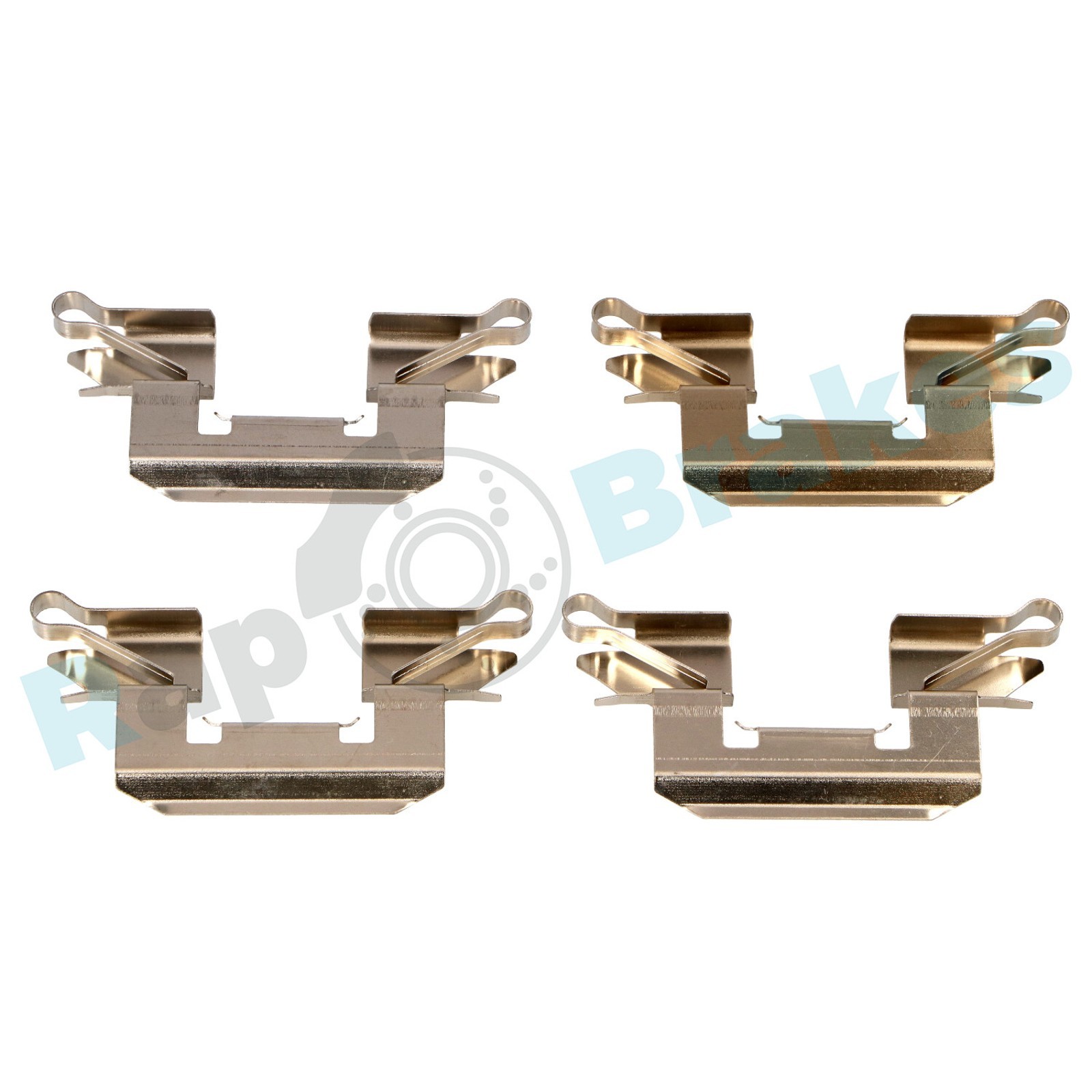 ZubehöRsatz Scheibenbremsbelag Rap Brakes R-U0141 FüR Ford Fiesta 6 CB1 Ccn Van-image