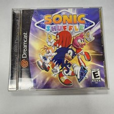 Sonic Shuffle Sega Dreamcast Video Game Complete EUC