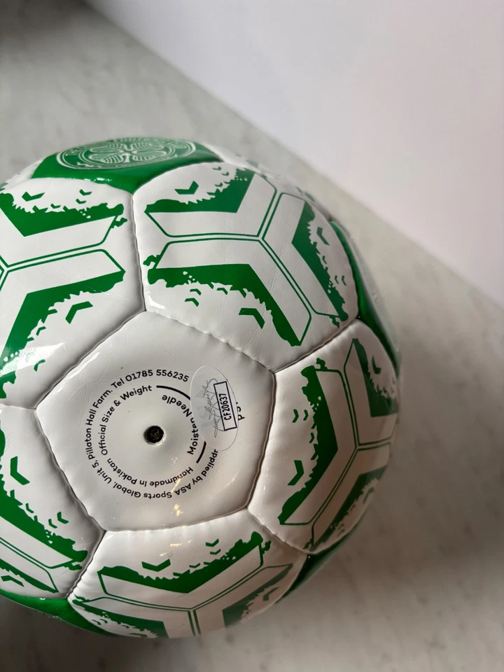 ROD STEWART SIGNED CELTIC FOOTBALL CLUB FC SOCCER BALL MUSIC SINGER JSA - Image 4 of 4