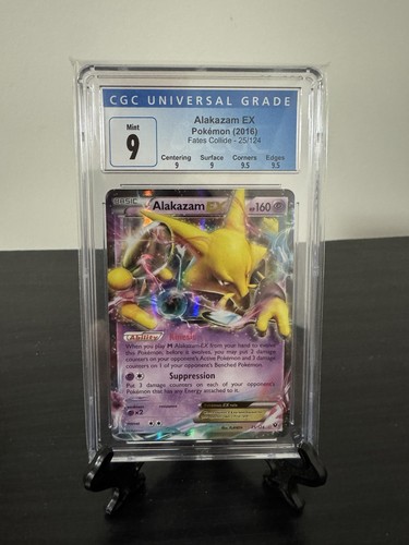 Alakazam-EX graded CGC 9 for sale on eBay