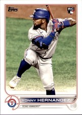 2022 Topps #363 Yonny Hernandez FREE SHIPPING