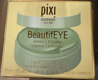 Pixi BeautifEYE Brightening Eye Patches Vitamin C 60ct Under Eye Pads