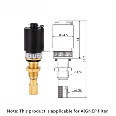 1PCS NEW FIT FOR Built in automatic drain valve 200-GNS13 filter replacement