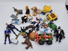 Junk Drawer Lot of Boys Toys Various Accessories Action Figures Vehicles