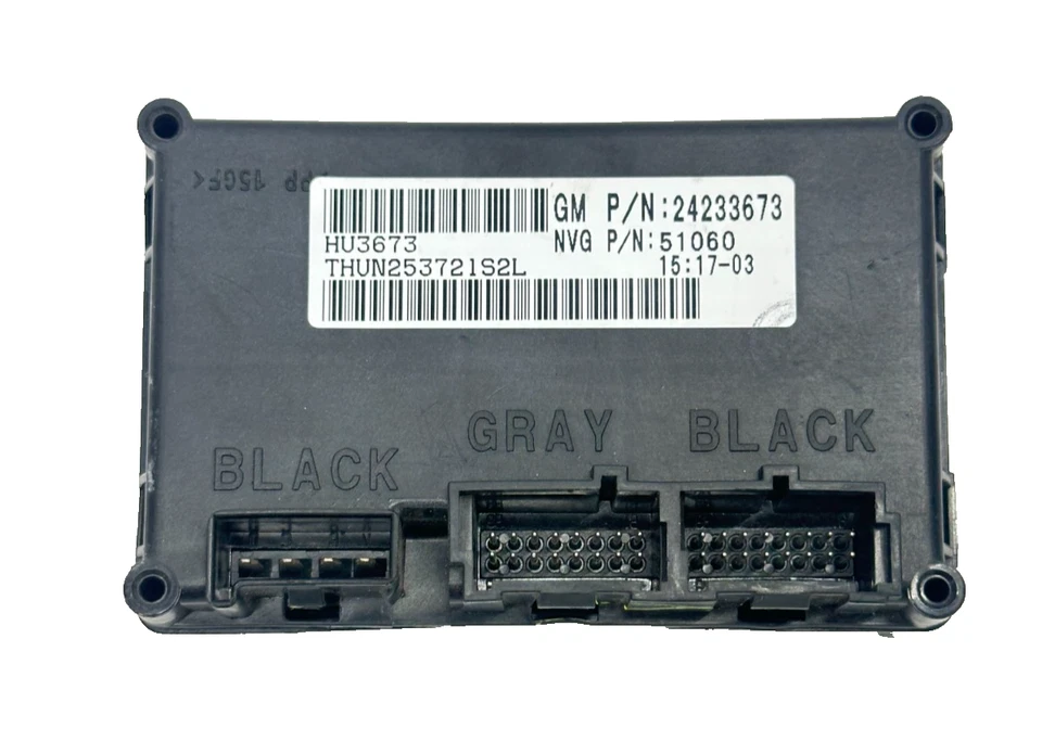 2006 2009 CHEVY TRAILBLAZER GMC ENVOY MÓDULO DE CONTROLE DE CAIXA DE TRANSFERÊNCIA 24233673 - Imagem 2 de 4