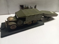 Solido Verem 1/50, Dodge 6x6 + Remorque barque, US Allié, WW2, Neuf (17)