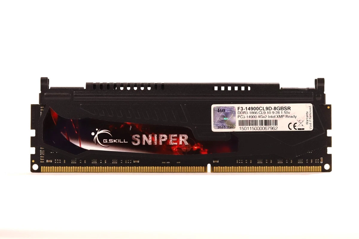 G. SKILL PC3-14900 (DDR3-1866) Bus Speed DIMM Computer Memory (RAM