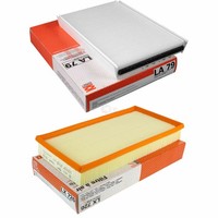 Mahle / Knecht Set Filterpaket Innenraumfilter La 79 Luftfilter Lx 726
