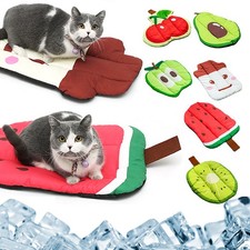 Dog Cooling Mat Pet Beds Cat Rug Ice Silk Pet Self Cooling Pad Blanket Summer Wa