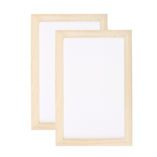 "Papierherstellungsrahmen-Set 11,8X7,9\" FüR Diy, 2 StüCk"-image