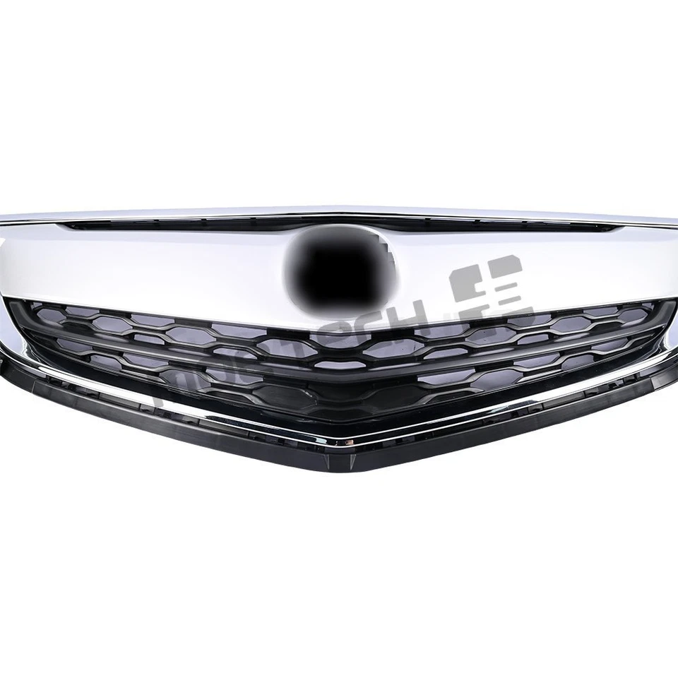 Front Bumper Upper Grille W/Molding For 2015 2016 2017 ACURA TLX - Image 4 of 4