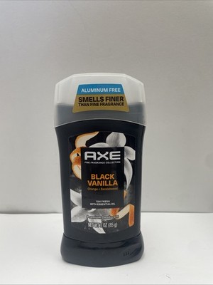 Axe Fine Fragrance Collection Black Vanilla with Oils Deodorant Stick, 3 oz