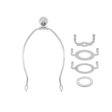 Ensemble harpe lampe 10 pouces avec plaque supérieure pour bureau pour lampadai