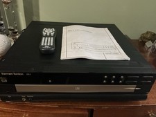 Harman Kardon DVD 5 Dolby DTS Progressive Scan 5-disc Carousel DVD CD Remote VG