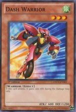 Dash Warrior - DREV-EN003 - Common - 1st Edition - Damaged - Duelist Revolution